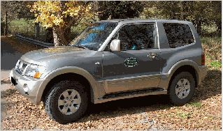 Mitsubushi Nouveau Pajero court avec Protec Magnet