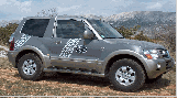 Mitsubushi Nouveau Pajero court avec Protec Magnet