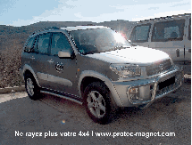 Toyota LC 120 court avec Protec Magnet